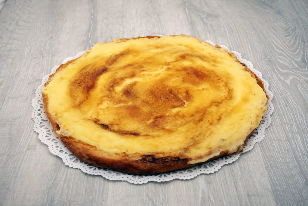 Ensaimada de Crema Quemada