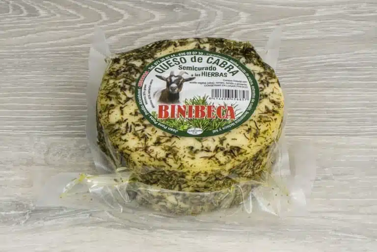 Queso de cabra a las finas hierbas