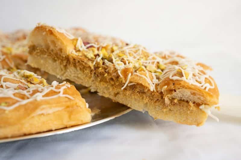 ensaimada de pistacho