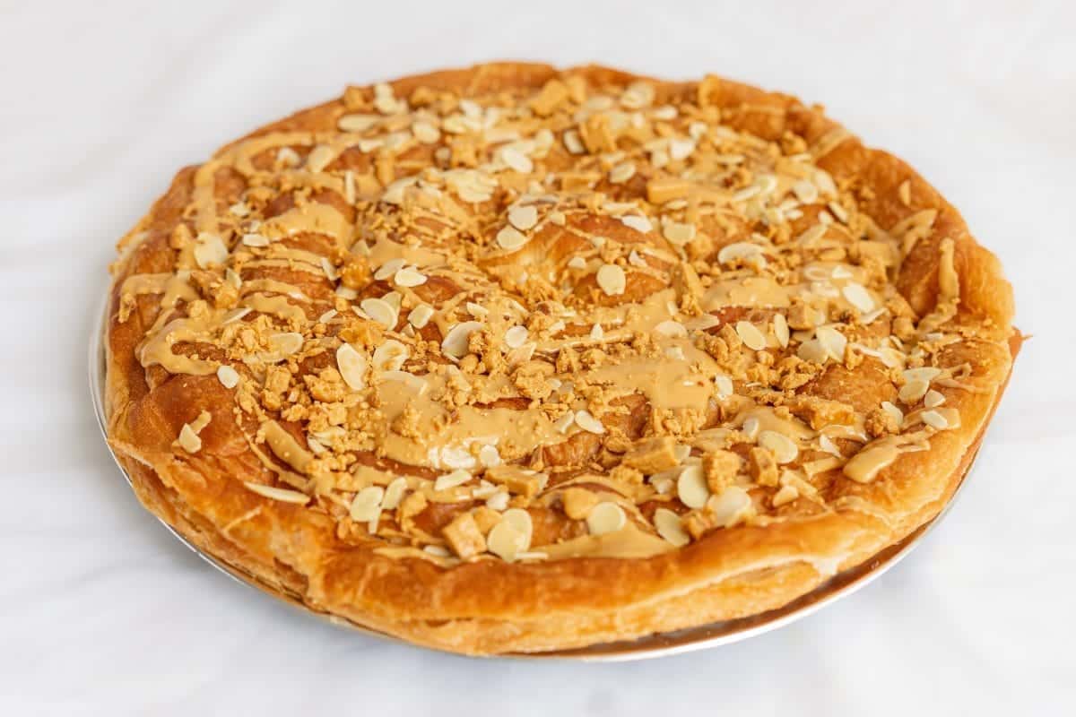 ensaimada de turrón