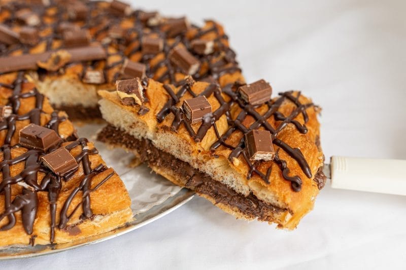 ensaimada de kit kat